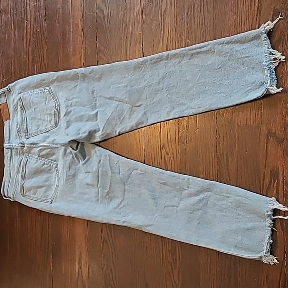 Madewell The Perfect Vintage Jean High-rise Distressed Light Wash Wmns 29 Casual - Picture 15 of 16